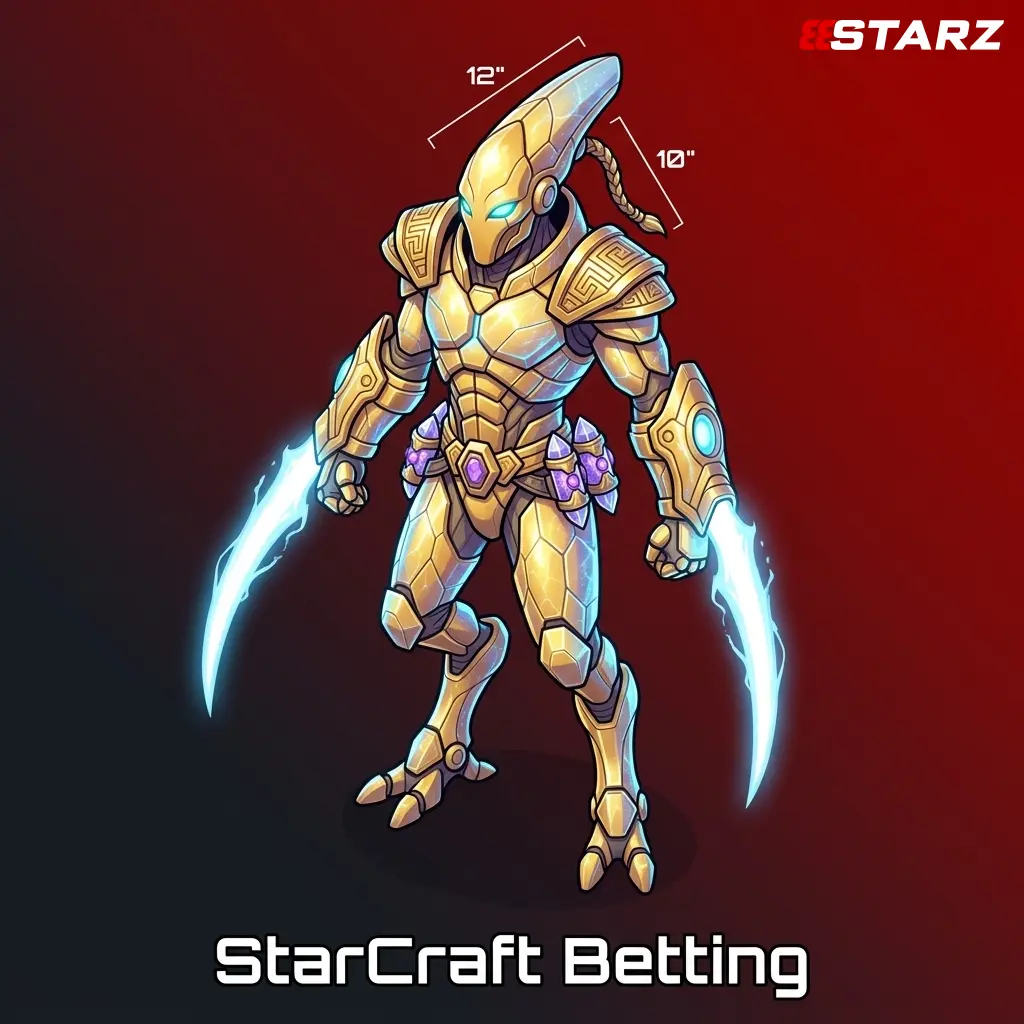 StarCraft II esports betting on ESL and GSL circuits with match winner and map handicap options at 888Starz