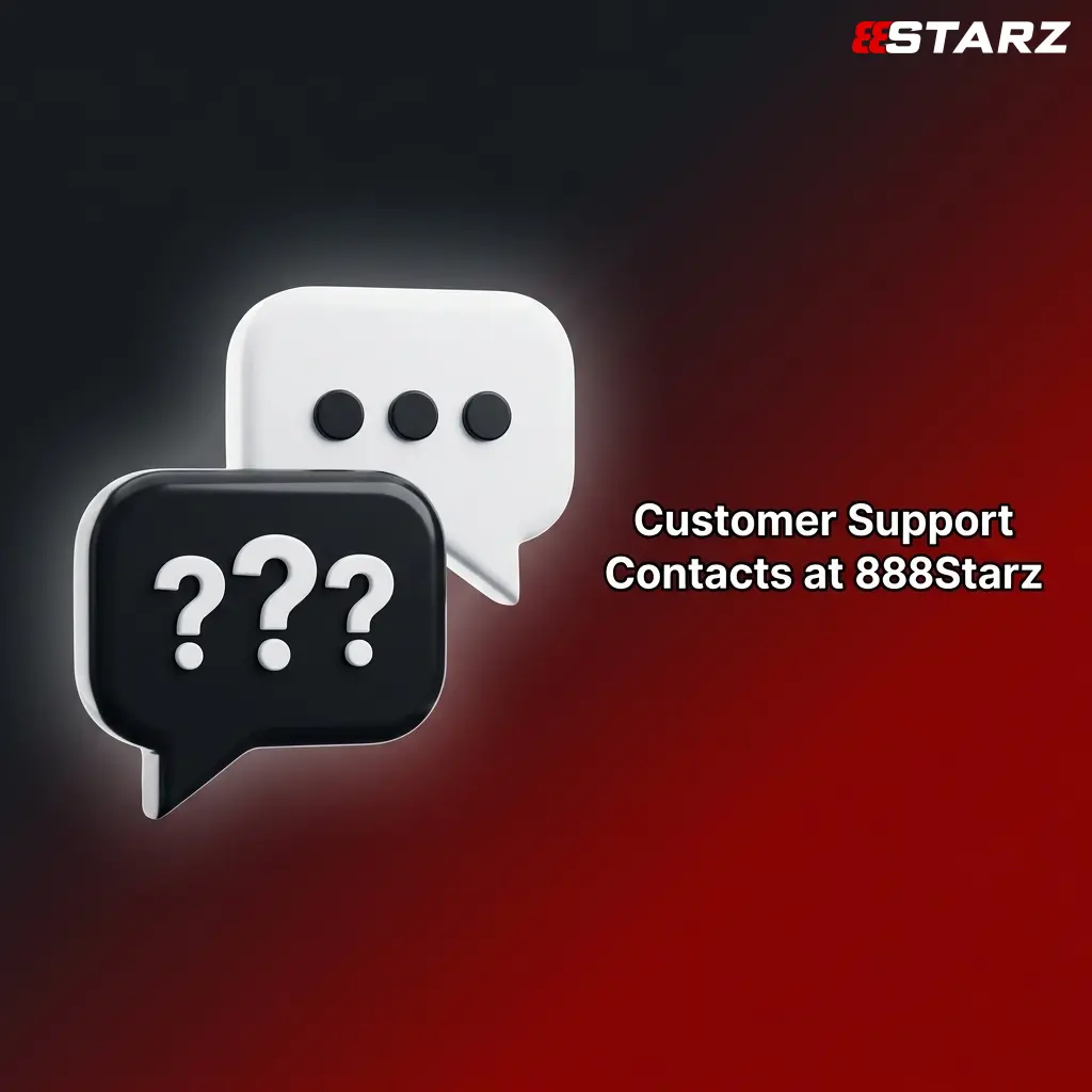 888Starz customer support channels including live chat, email, Telegram, and FAQ help centre for Sri Lanka players