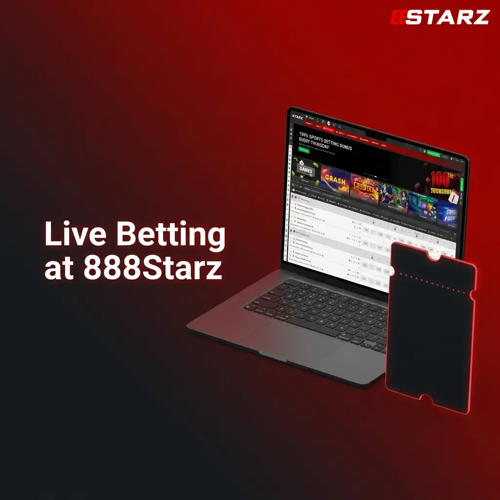 888Starz live betting interface showing real-time odds for cricket, football and tennis with cash-out options for Sri Lanka players
