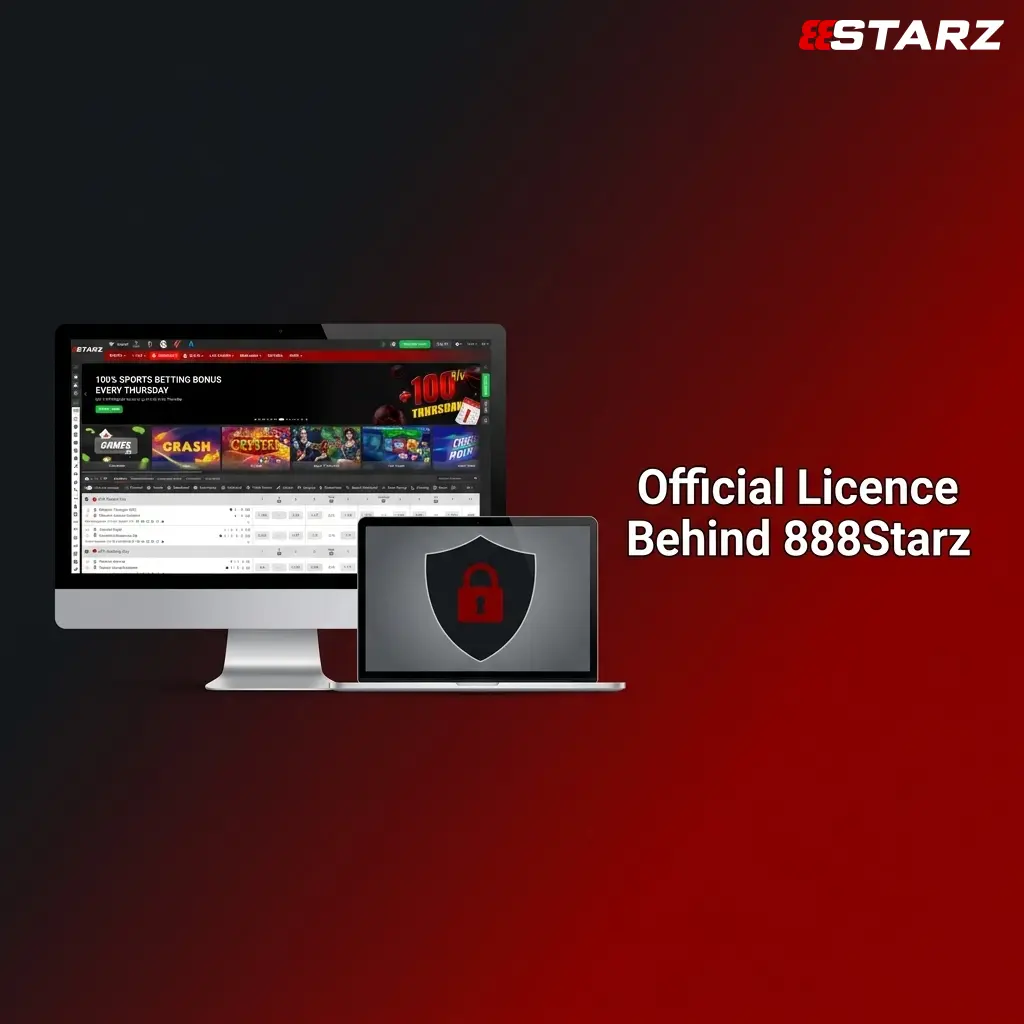 888Starz Curaçao eGaming licence No. 8048/JAZ certifying fair play and player fund security for Sri Lanka users