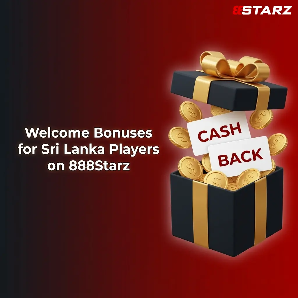 888Starz welcome bonus for Sri Lanka players up to 580,000 LKR plus 150 Free Spins on first four deposits