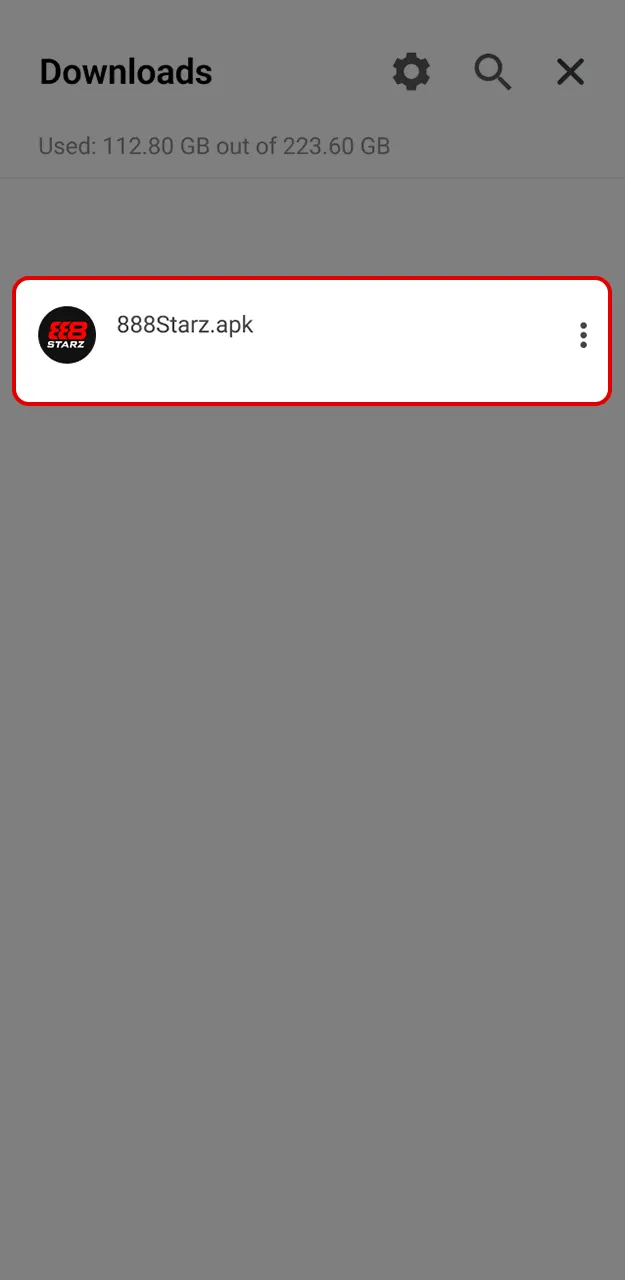 Find out how to install the 888Starz app on Android.