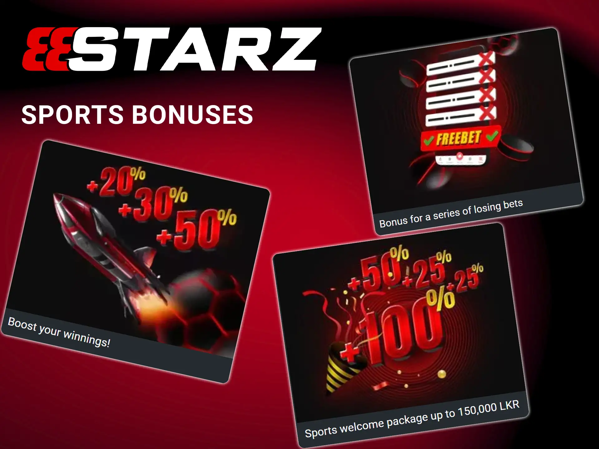 Place wagers on your favorite matches using sports betting bonuses at 888Starz.