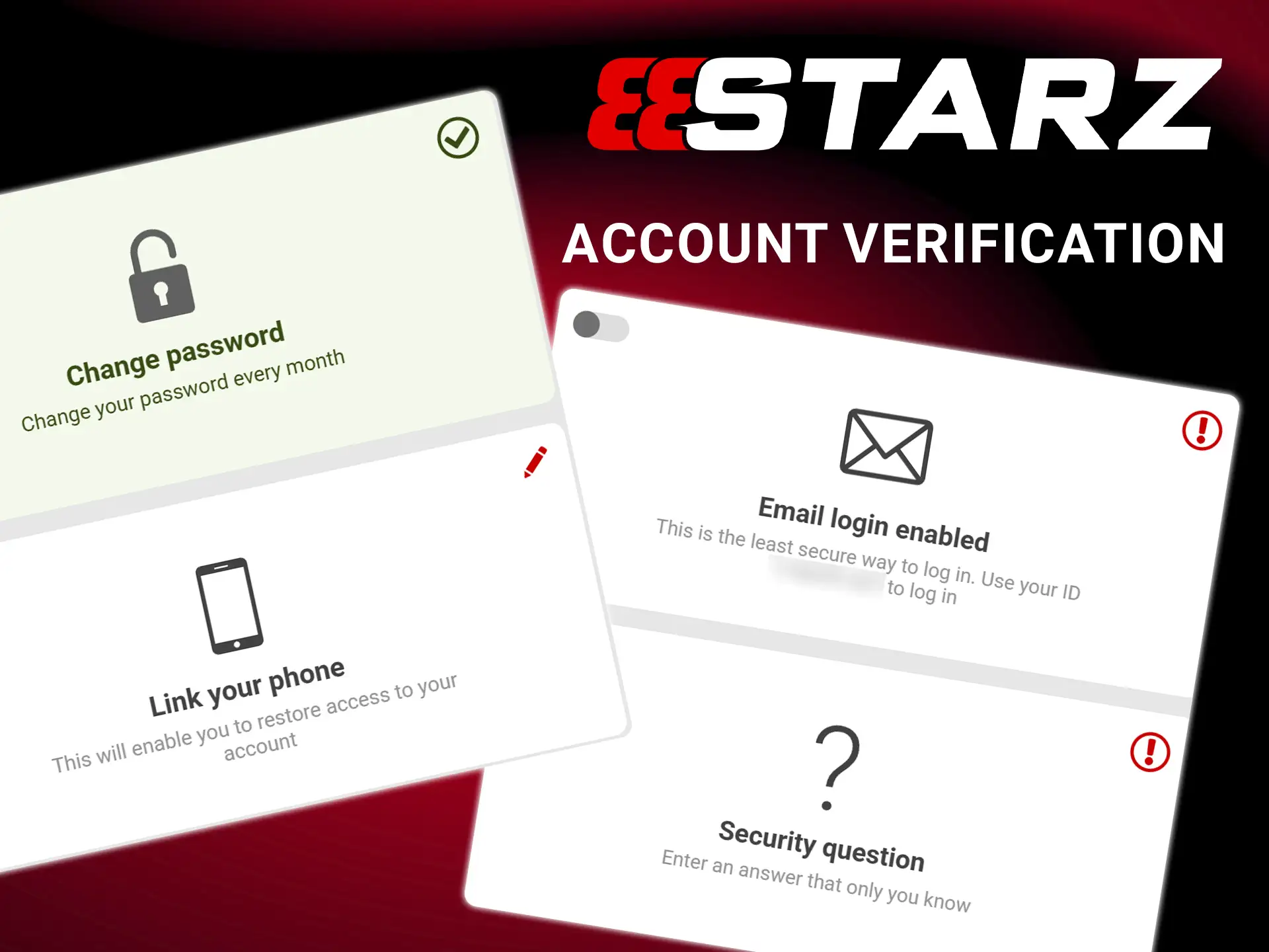 Verify your account on 888Starz.