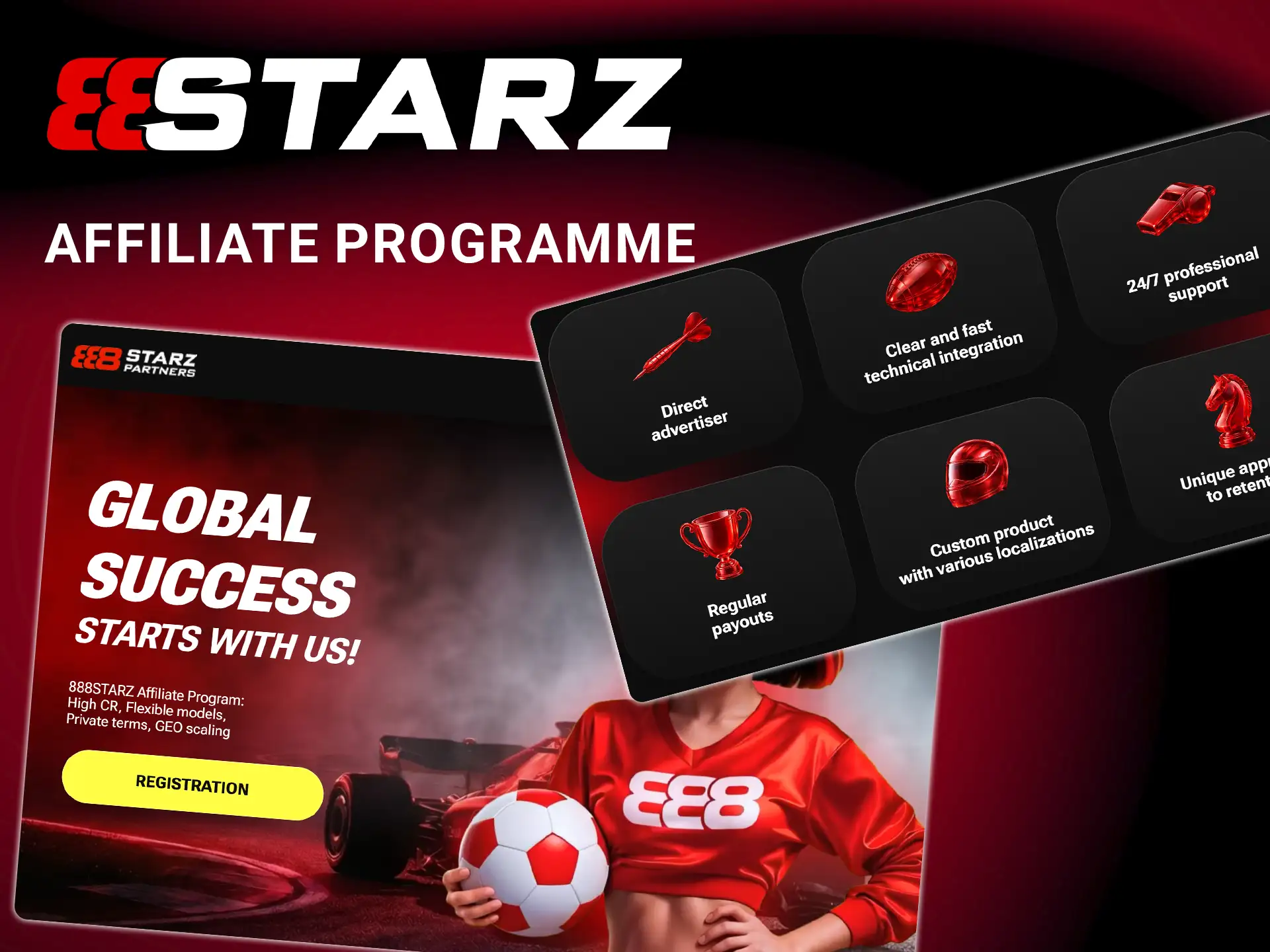 Join the 888Starz affiliate program.
