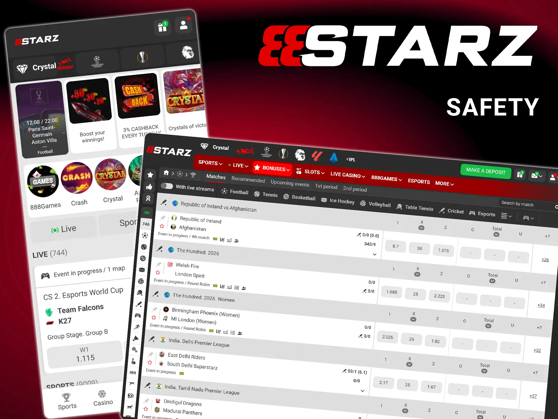 Learn about game safety at 888Starz.