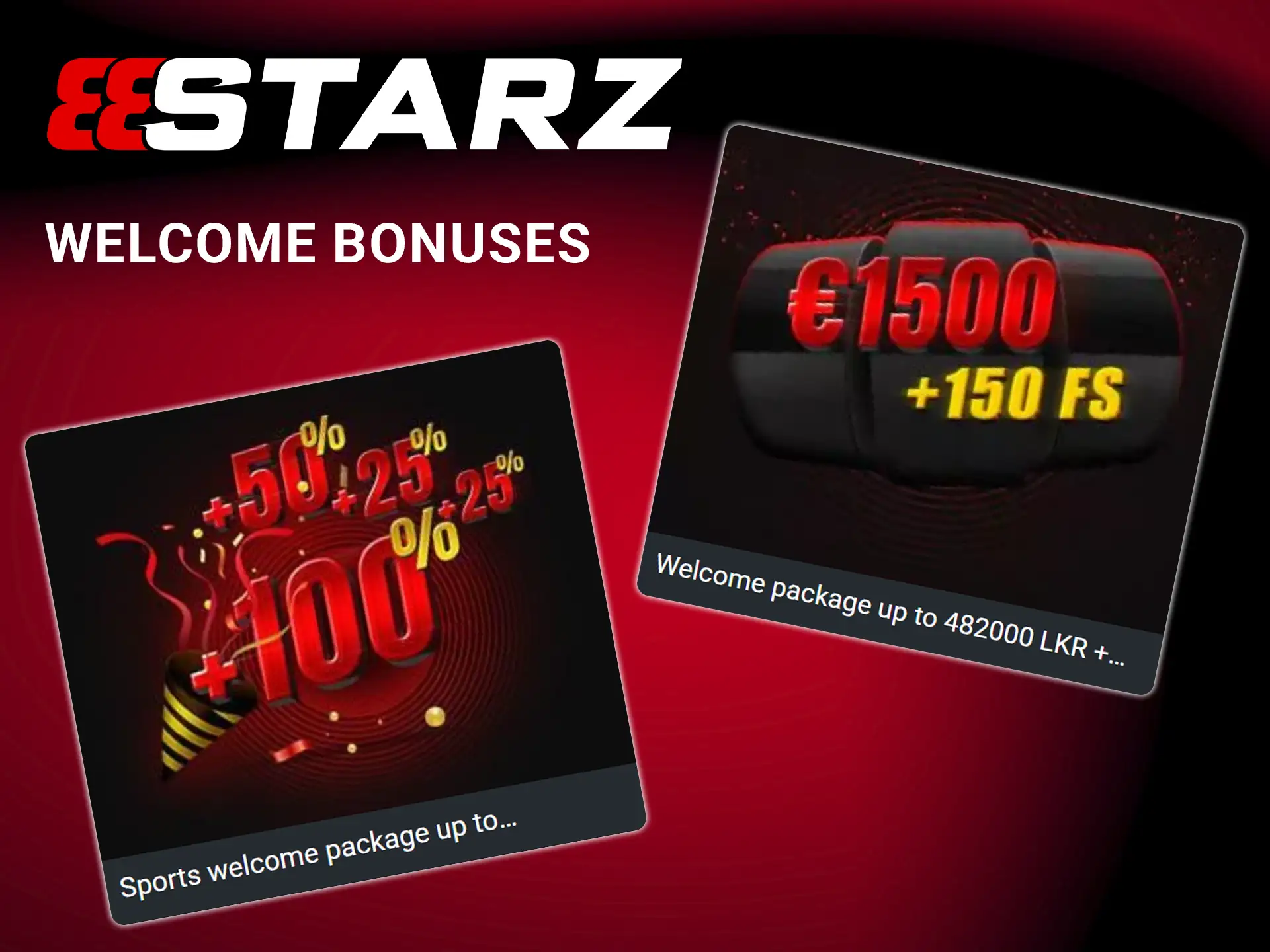Boost your starting bankroll with welcome bonuses for players at 888Starz.