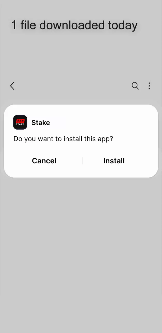 Download and install the app of 888Starz.